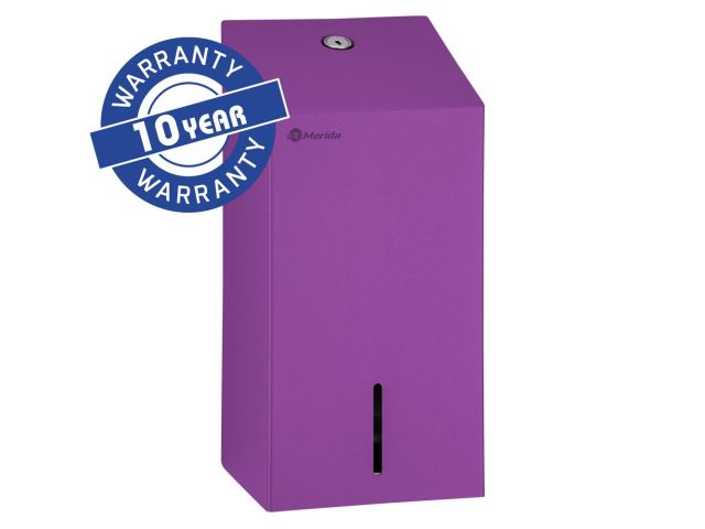 MERIDA STELLA VIOLET LINE multiflat toilet paper dispenser, violet